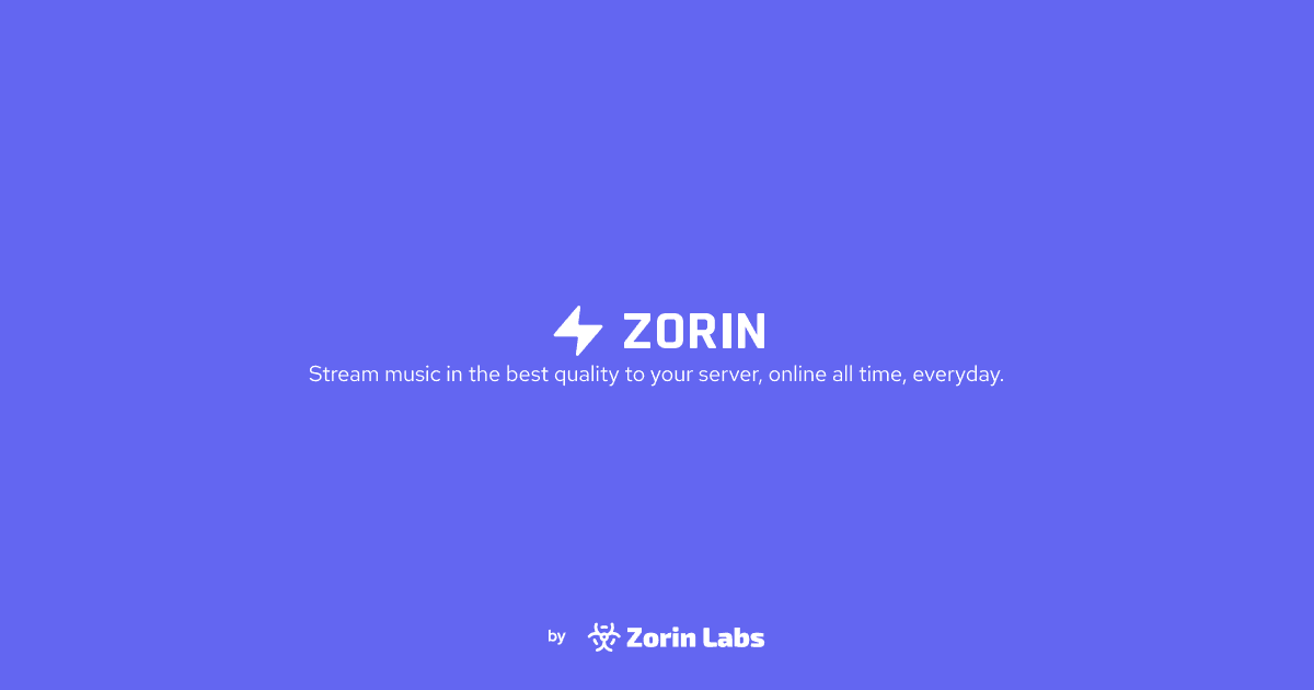 The Zorin logo on an indigo background.